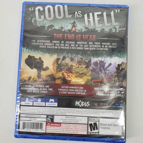 Extinction Ps4 Playstation 4 NEW SEALED Game Brand New - Picture 4 of 8